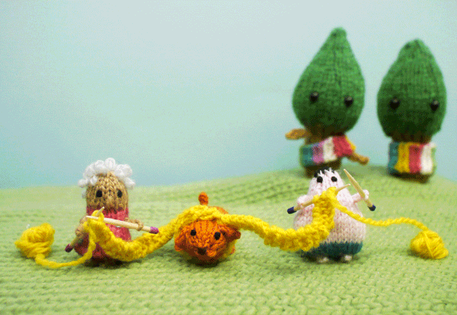 Craft Knitting GIF by Mochimochiland - Find & Share on GIPHY